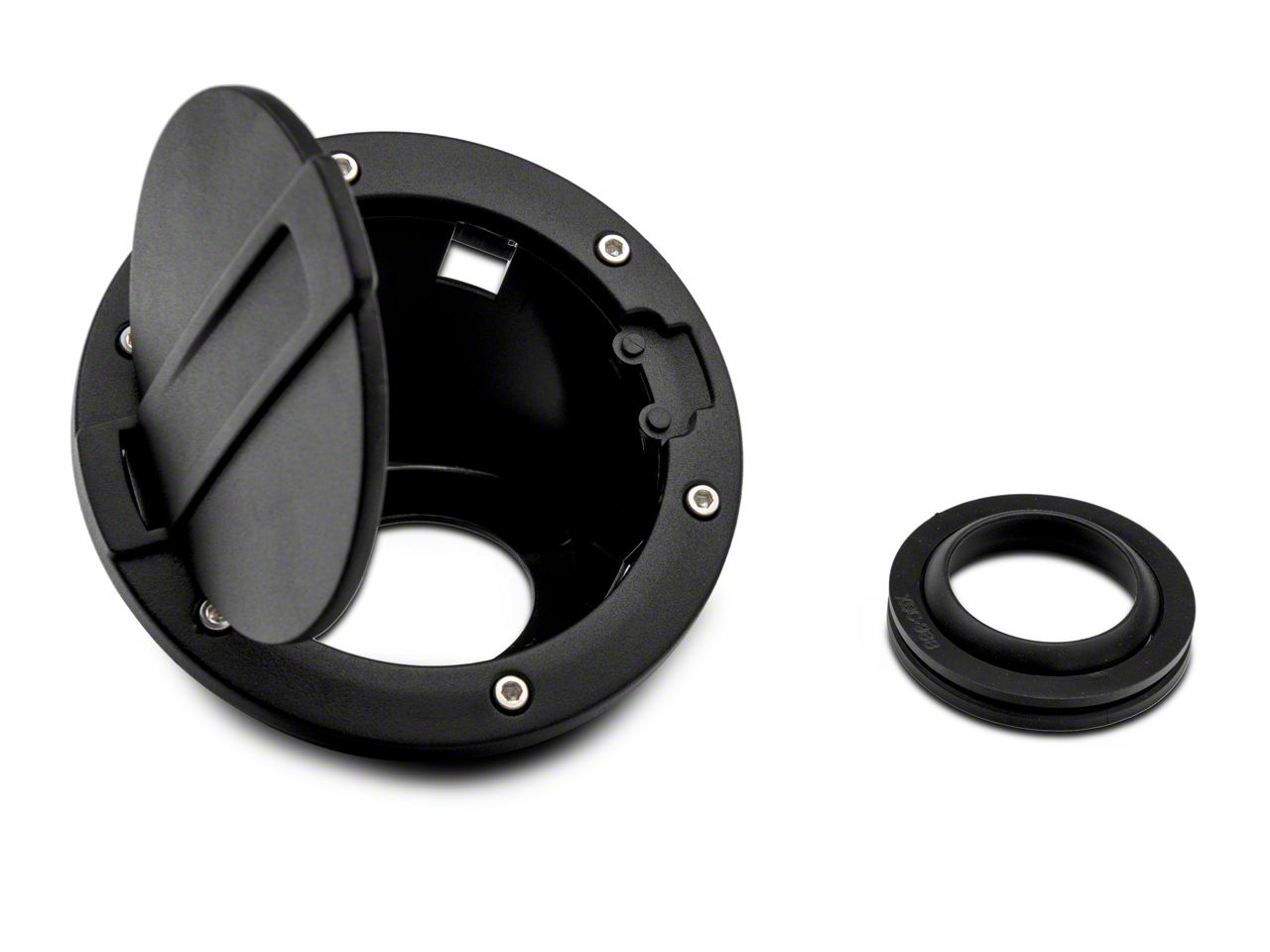 RedRock Jeep Wrangler Fuel Filler Door Cover J134454 (07-18 Jeep