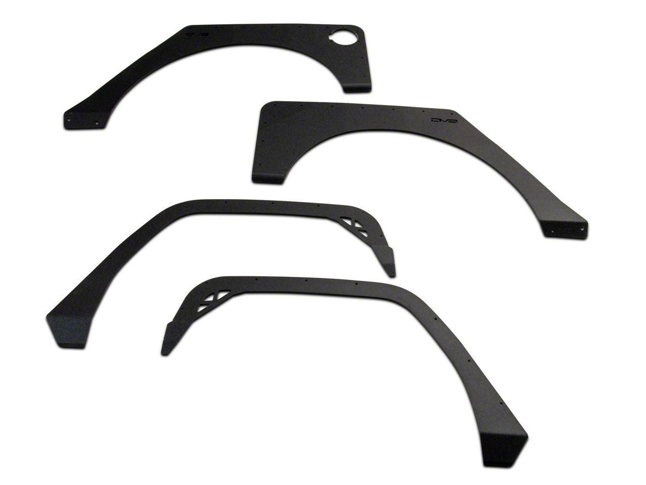 DV8 Offroad Jeep Wrangler Fender Delete Kit FENDB-08 (07-18