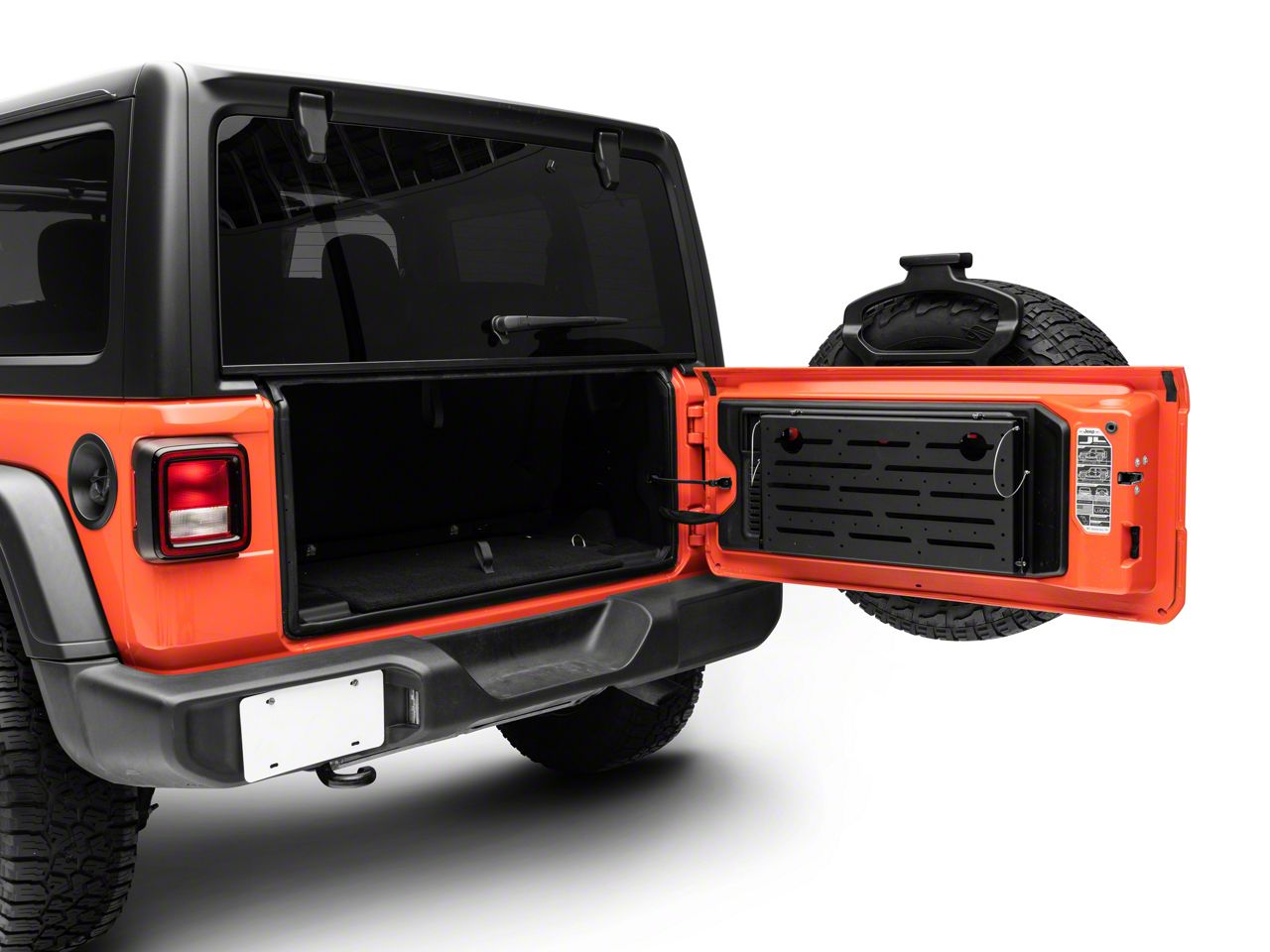 DV8 Offroad Jeep Wrangler Folding Trail Tailgate Table TTJL-01 (18