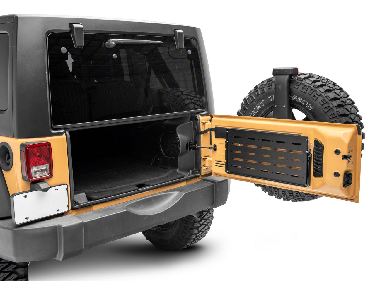DV8 Offroad Jeep Wrangler Folding Trail Tailgate Table TTJK-01 (07