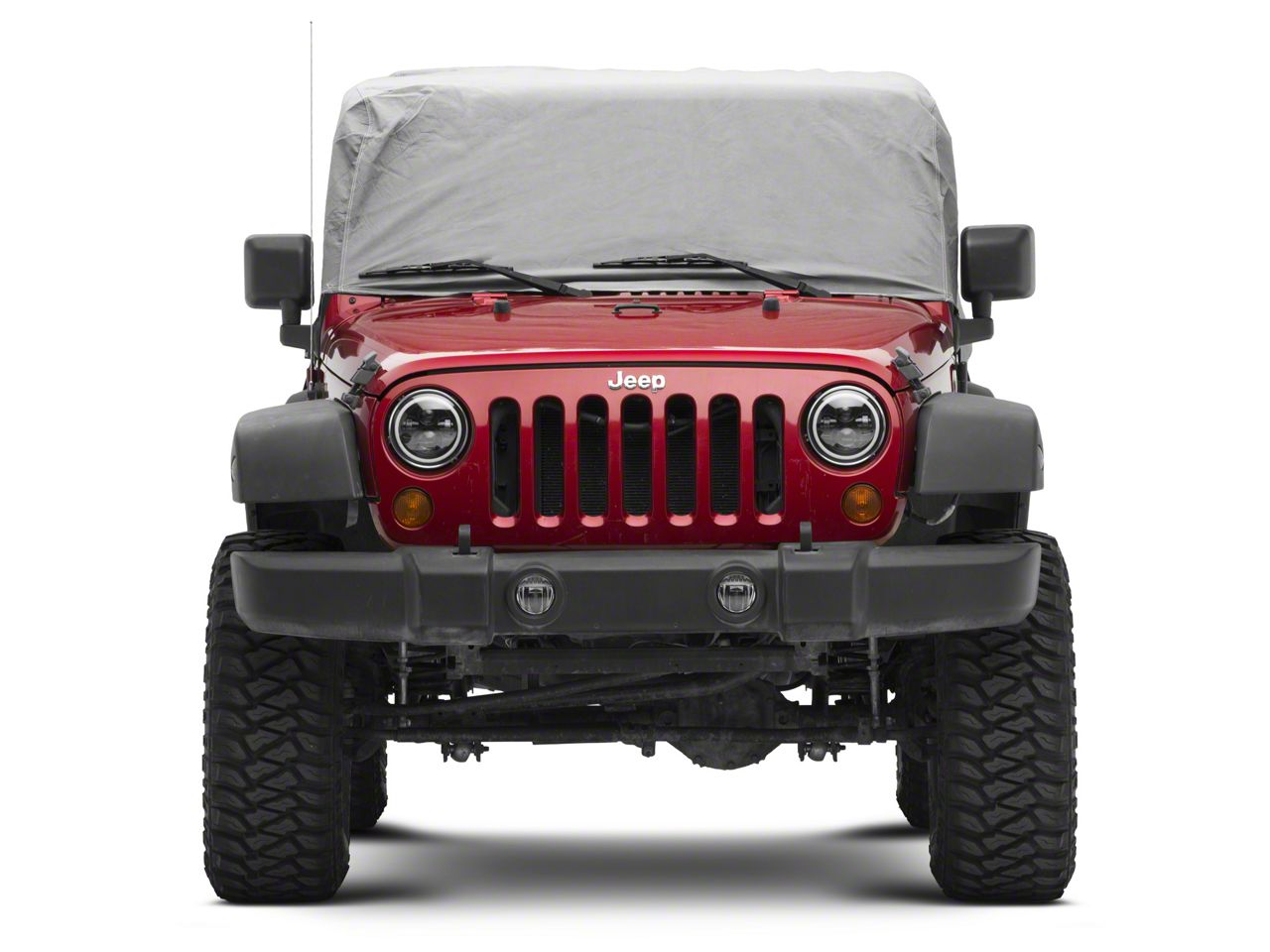 2007-2018 Jeep JK Hood Hinge LED Kit with (1) 20 Inch and (2