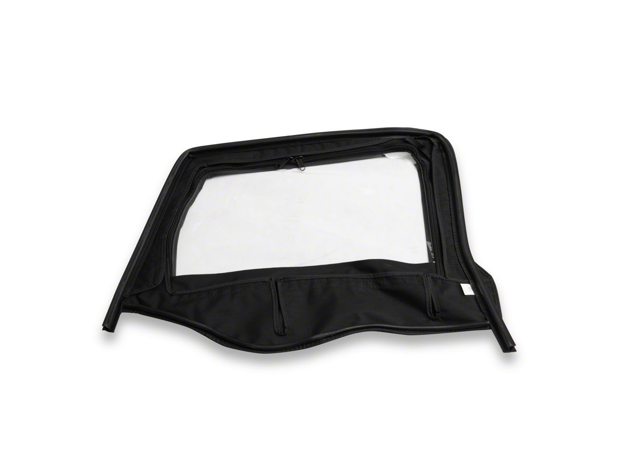 Jeep Wrangler Factory Replacement Half Door Skins; Black