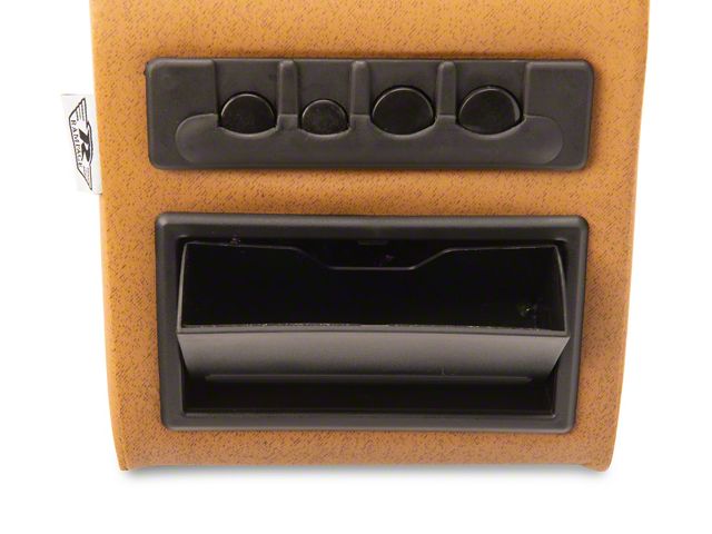 Jeep Wrangler Locking Center Console; Spice Denim (76-95 Jeep Wrangler Locking Center Console; Spice Denim (76-95