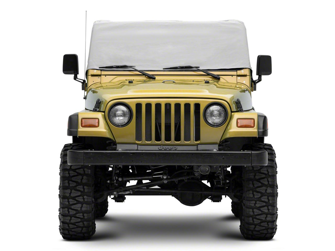 Jeep Wrangler Waterproof Cab Cover; Gray (92-06 Jeep