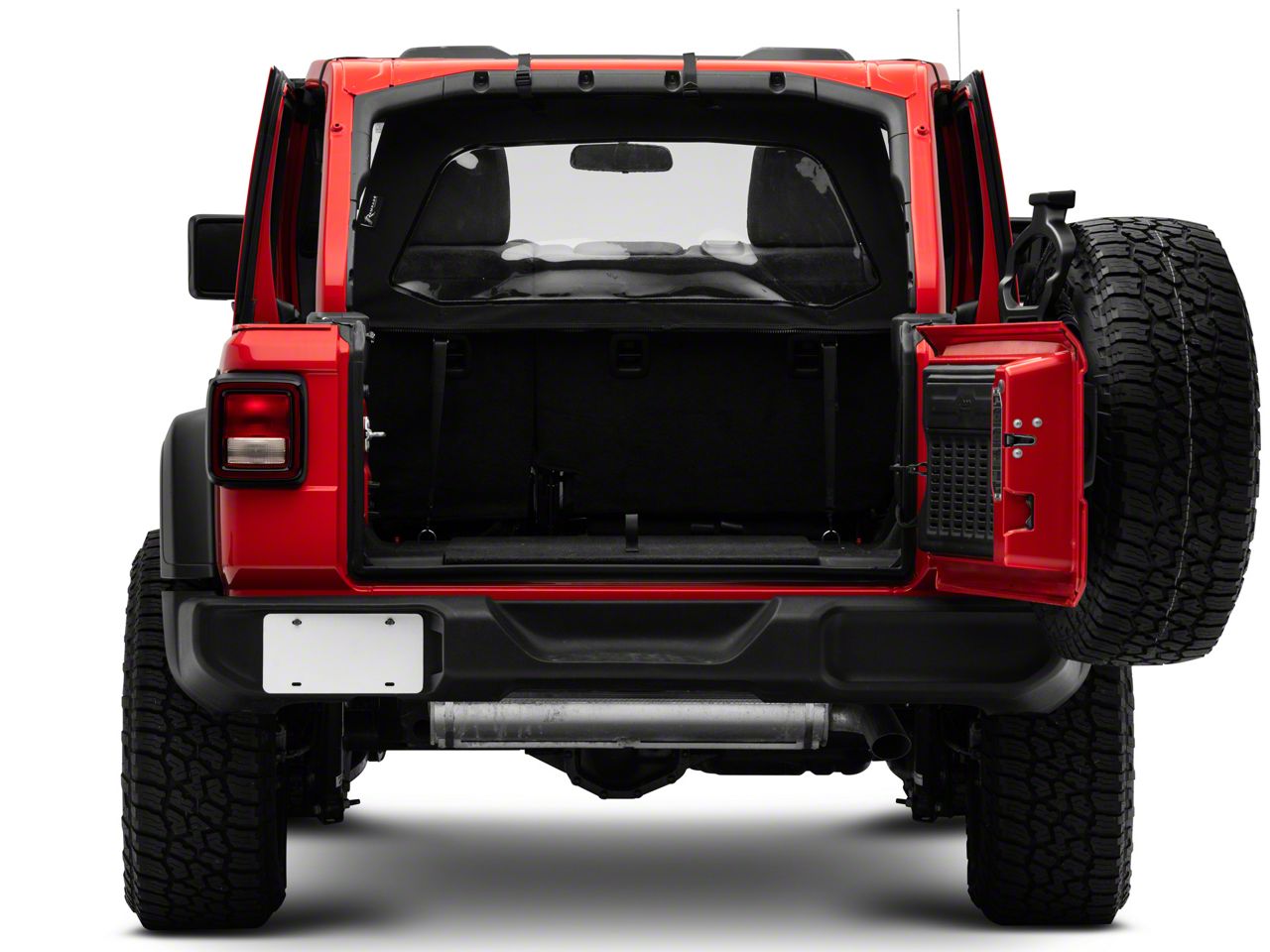 Jeep Wrangler Windbreaker; Black Diamond (18-25 Jeep