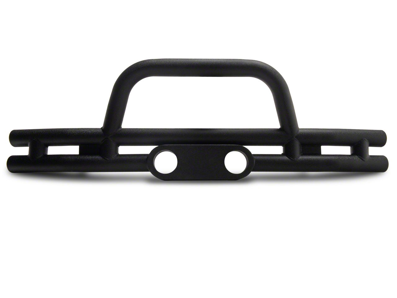 Jeep Wrangler Double Tube Front Bumper with Stinger