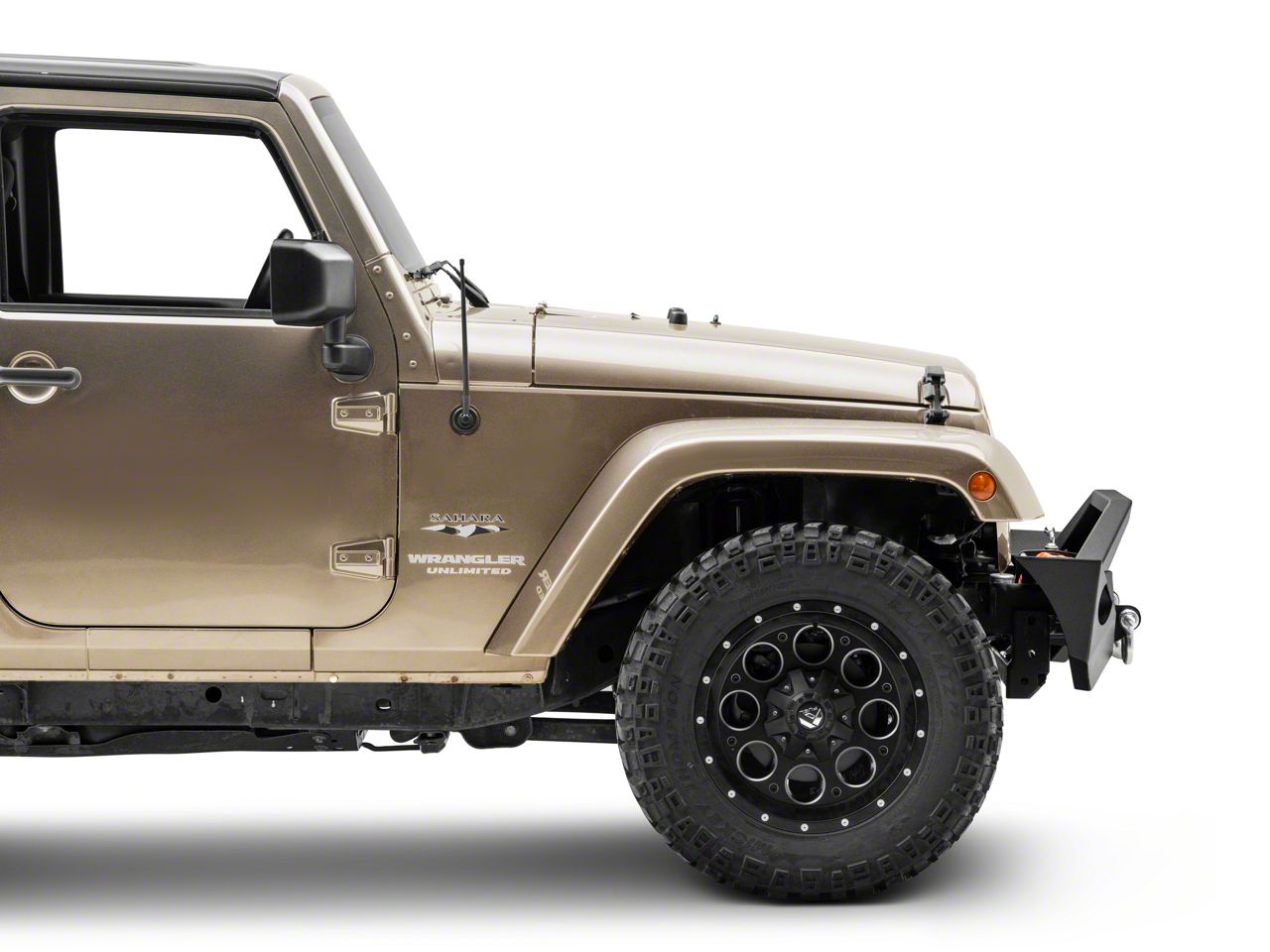 Barricade Jeep Wrangler Front Bumper JJLFB014 (07-18 Jeep Wrangler