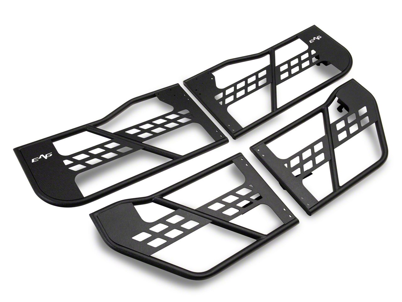 Barricade Jeep Wrangler Tubular Safari Doors with Mirrors JJLTD000
