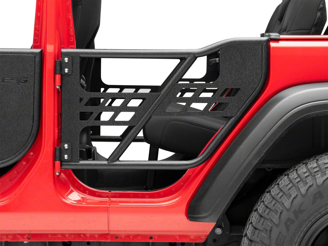 Barricade Jeep Wrangler Tubular Safari Doors with Mirrors JJLTD000
