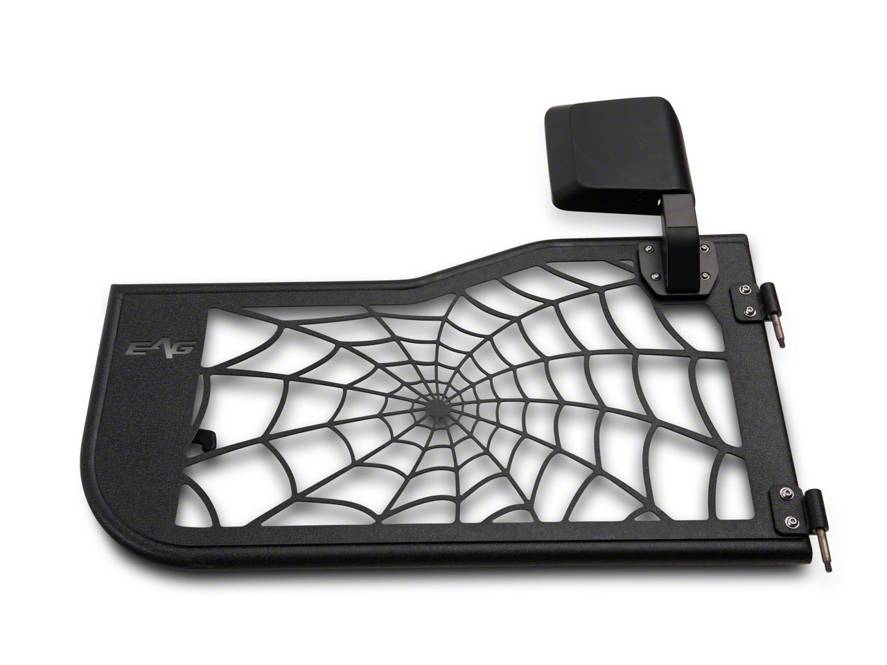 Barricade Jeep Wrangler Tubular Spyder Web Doors with Mirrors
