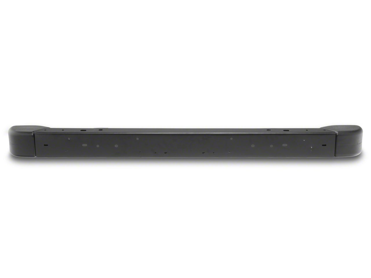 Evan-Fischer Front Steel Bumper – 1997-2006 Jeep Wrangler, Painted Black