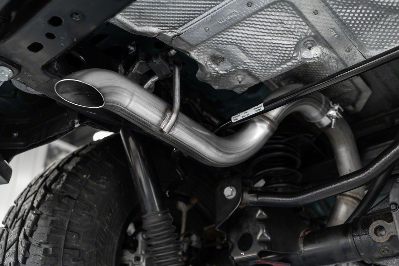 MBRP Jeep Wrangler Armor Plus Axle-Back Exhaust S5527409 (18-26