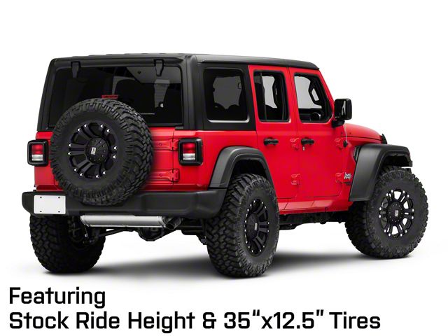XD Jeep Wrangler Monster Matte Black Wheel; 18x9; -12mm XD Jeep Wrangler Monster Matte Black Wheel; 18x9; -12mm