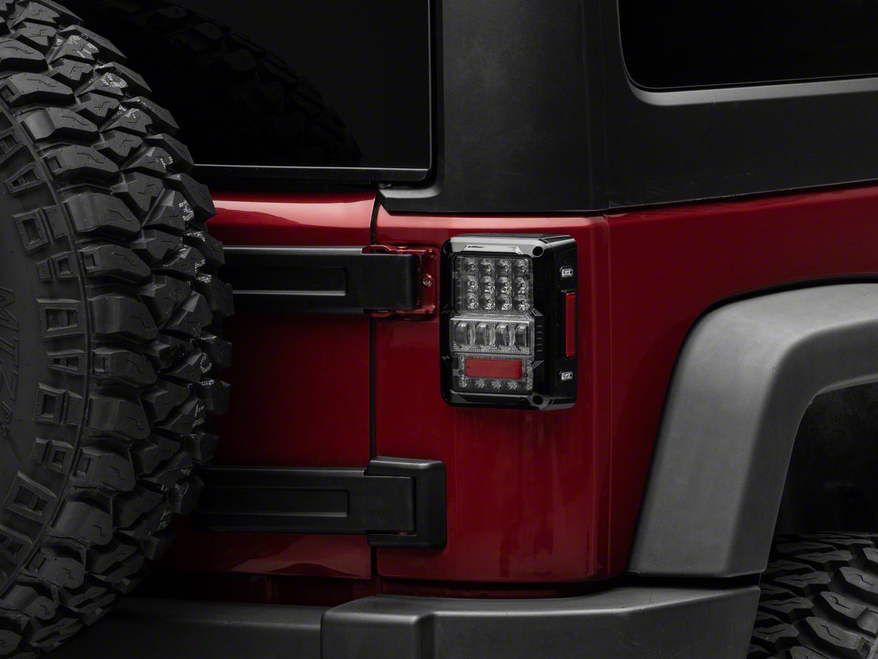 Jeep Wrangler LED Lux Tail Lights (07-18 Jeep Wrangler JK)