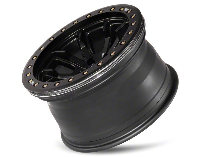 Dirty Life Jeep Wrangler DT-1 Matte Black Wheel; 17x9; -12mm