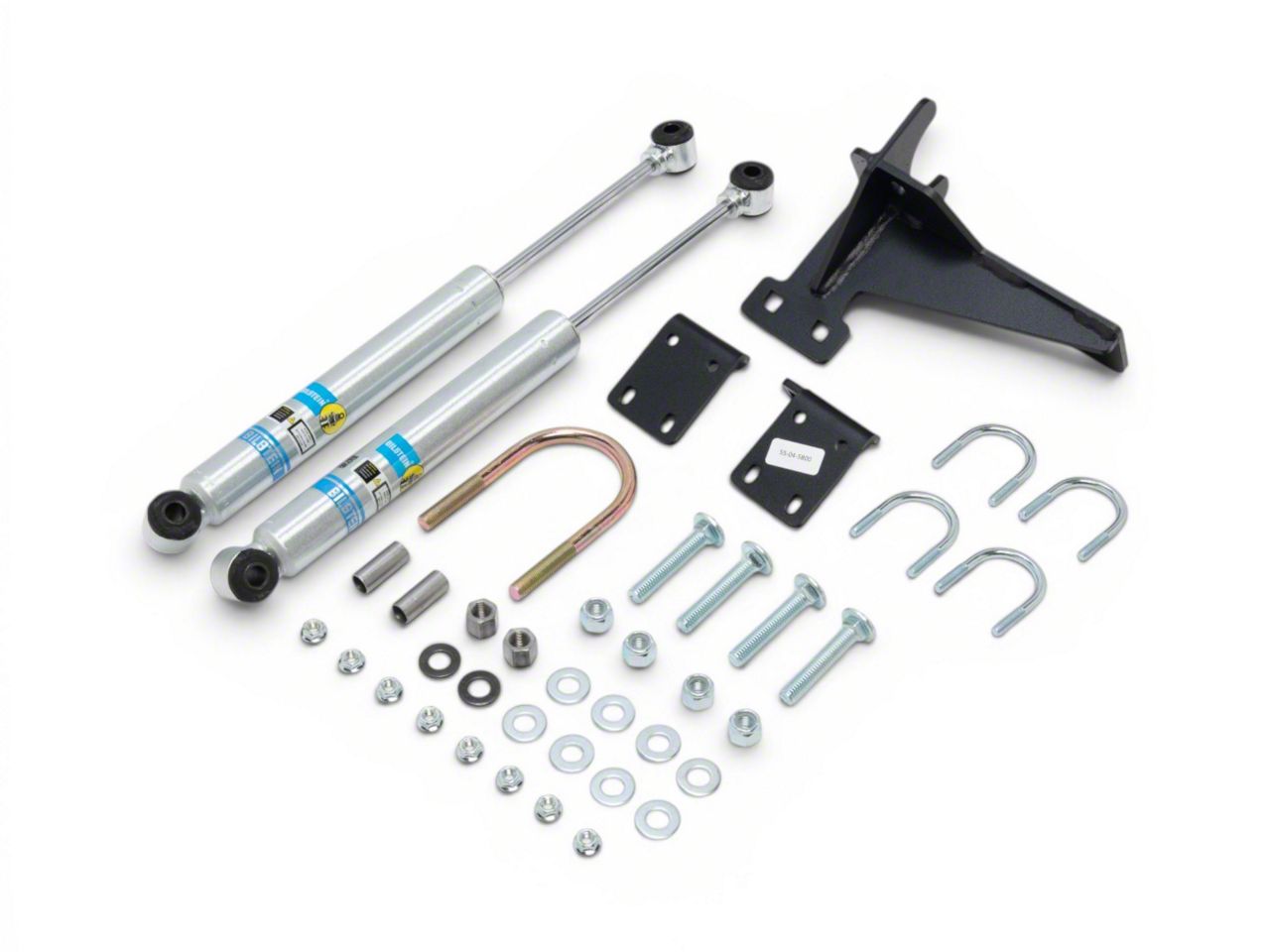 SuperLift Jeep Wrangler Dual Steering Stabilizer Kit with Bilstein