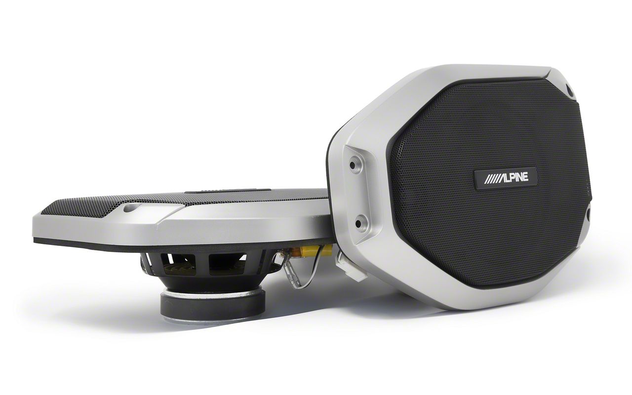 Alpine Rear Soundbar Upgrade Kit (18-23 Jeep Wrangler JL)