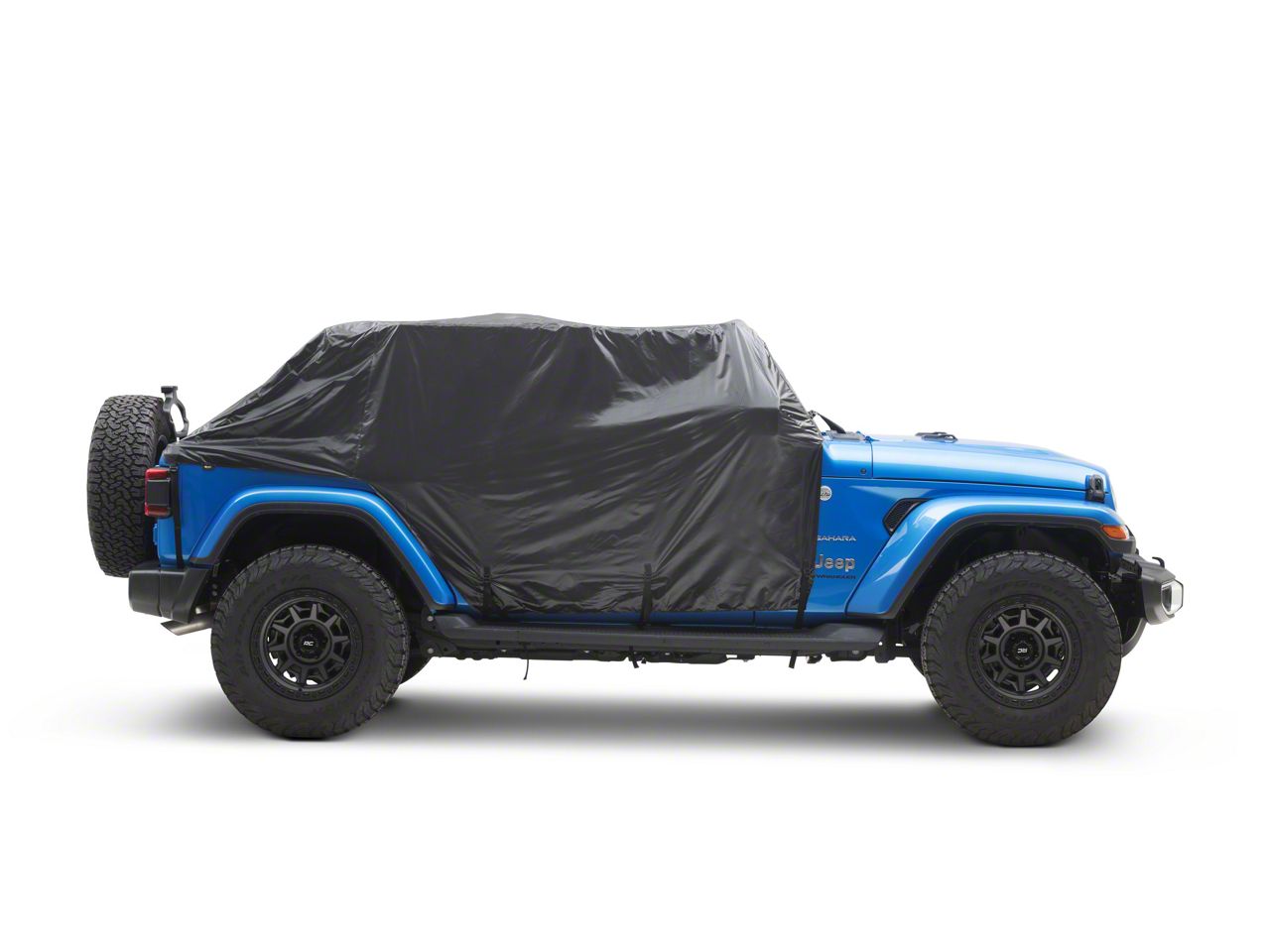 Bestop Jeep Wrangler All Weather Trail Cover; Black 81043-01