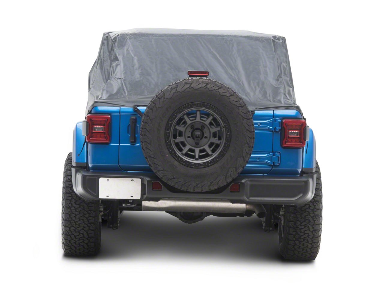 Bestop Jeep Wrangler All Weather Trail Cover; Black 81043-01 (07