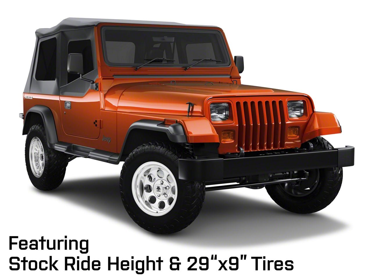 Mammoth Jeep Wrangler 8 Aluminum Polished Wheel; 15x10; -44mm