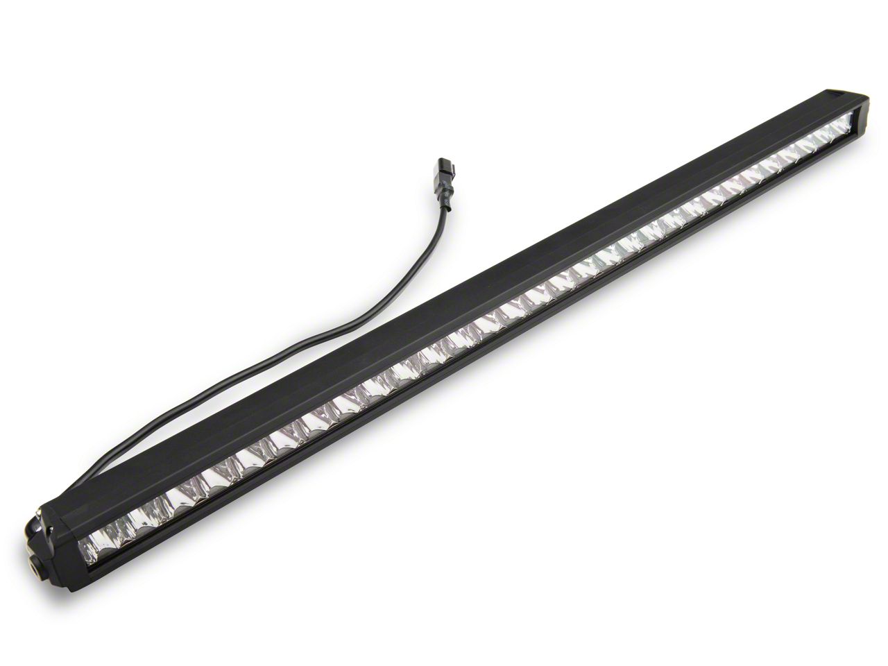 Raxiom Axial Series 30-Inch Single Row LED Light Bar with Hood Mounting  Brackets (18-26 Jeep Wrangler JL)