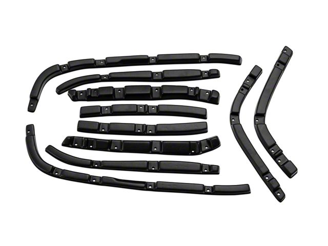 Barricade Jeep Wrangler Flat Style Fender Flares J139112 (07 Barricade Jeep Wrangler Flat Style Fender Flares J139112 (07