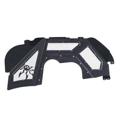 Poison Spyder Jeep Wrangler Front Vented Inner Fenders for Coil