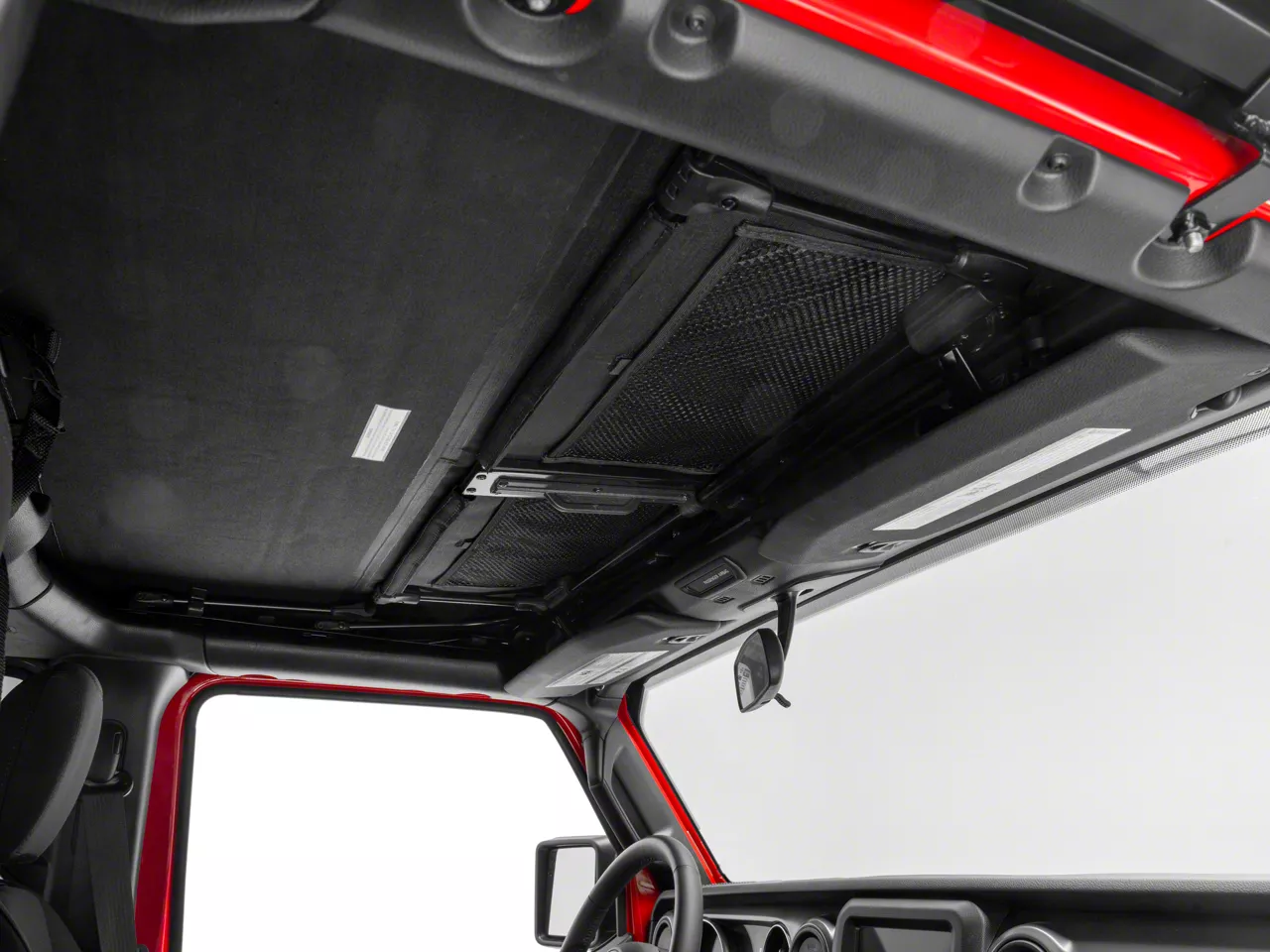 Jeep Wrangler TrailView Frameless Fastback Soft Top; Black Diamond