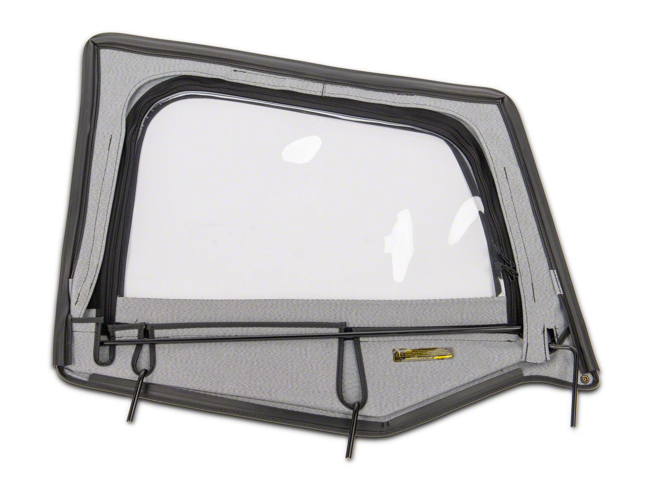MasterTop Jeep Wrangler Replacement Soft Top with Door Skins