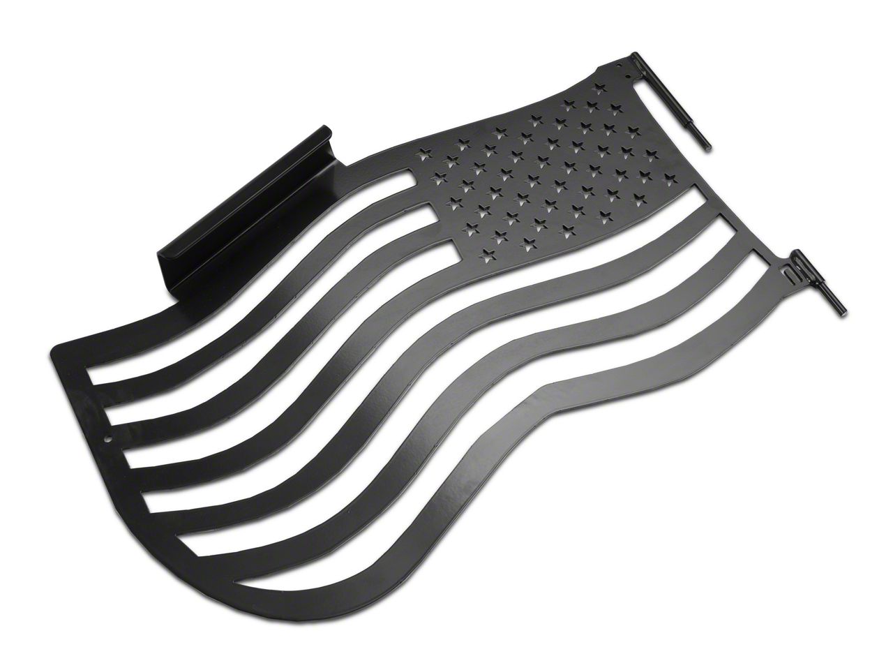 Steinjager Jeep Wrangler Premium American Flag Front Trail Doors