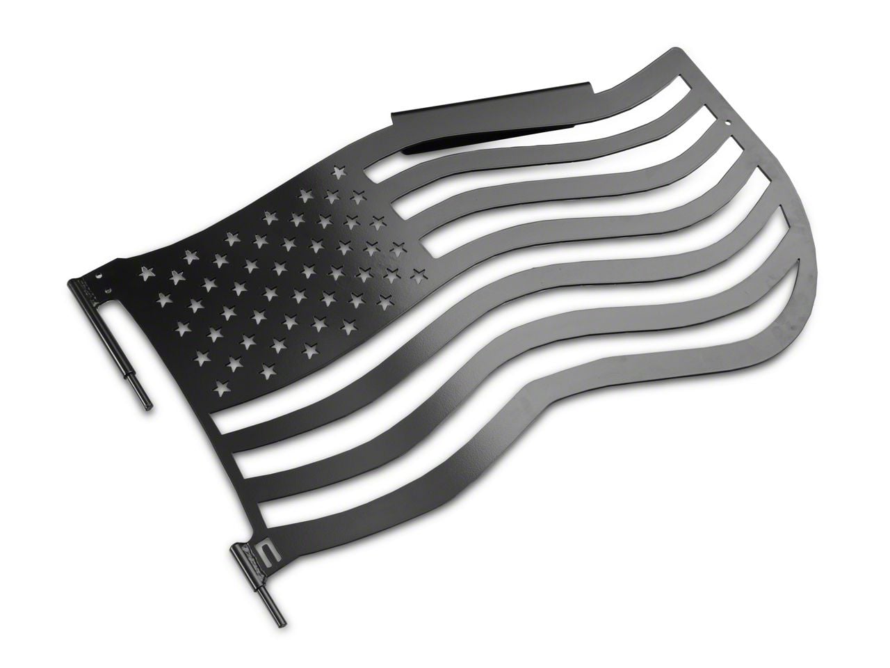 Steinjager Jeep Wrangler Premium American Flag Front Trail Doors