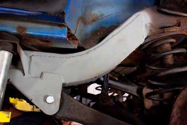 Jeep Wrangler Rust Repair ECOTRIC Rear Trail Arm Frame Repair Kit For ...