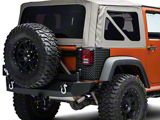 Rugged Ridge Rear Quarter Panel Body Armor Kit (07-18 Jeep Wrangler JK 2-Door)