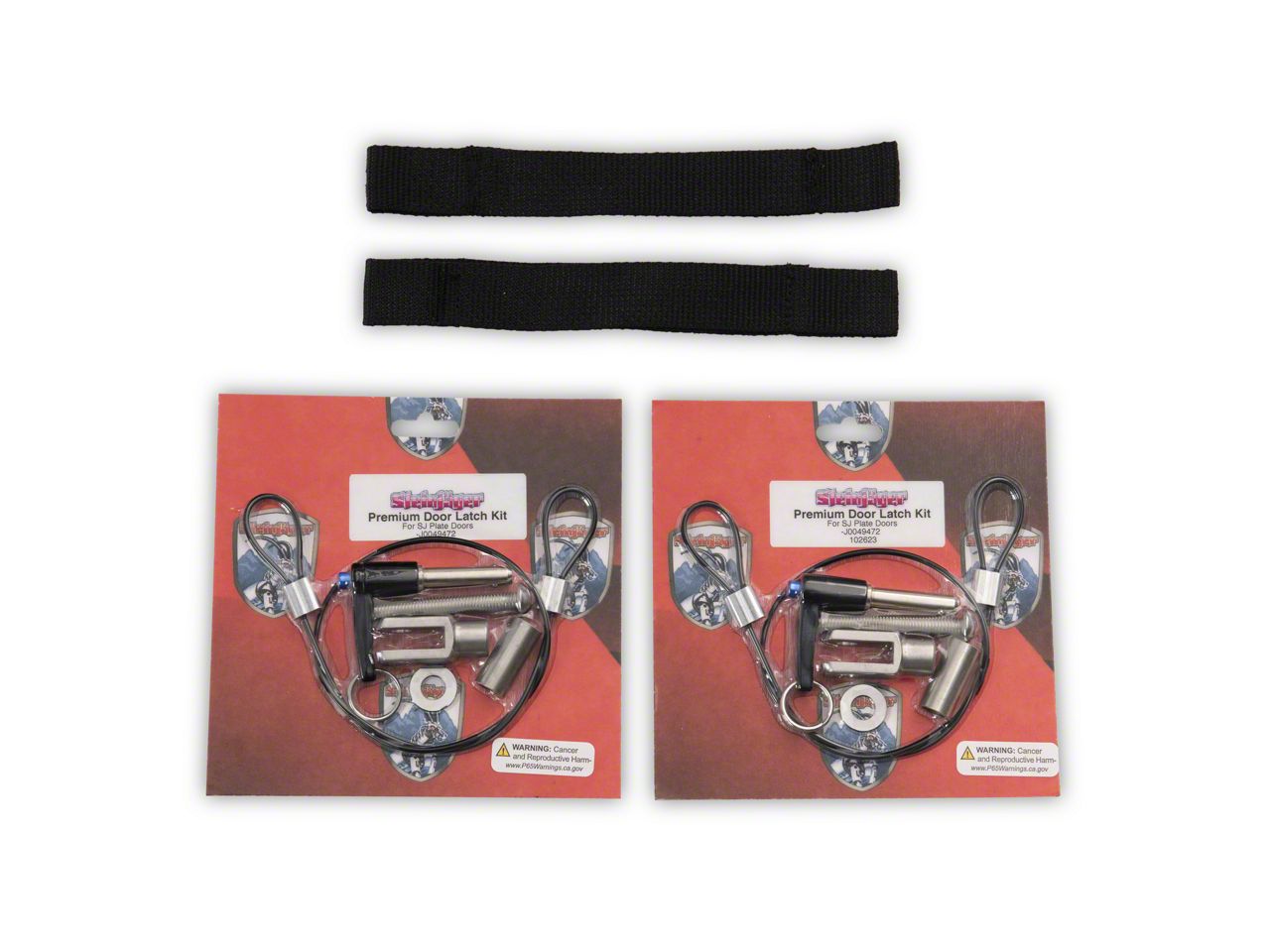 Steinjager Jeep Wrangler Premium American Flag Rear Trail