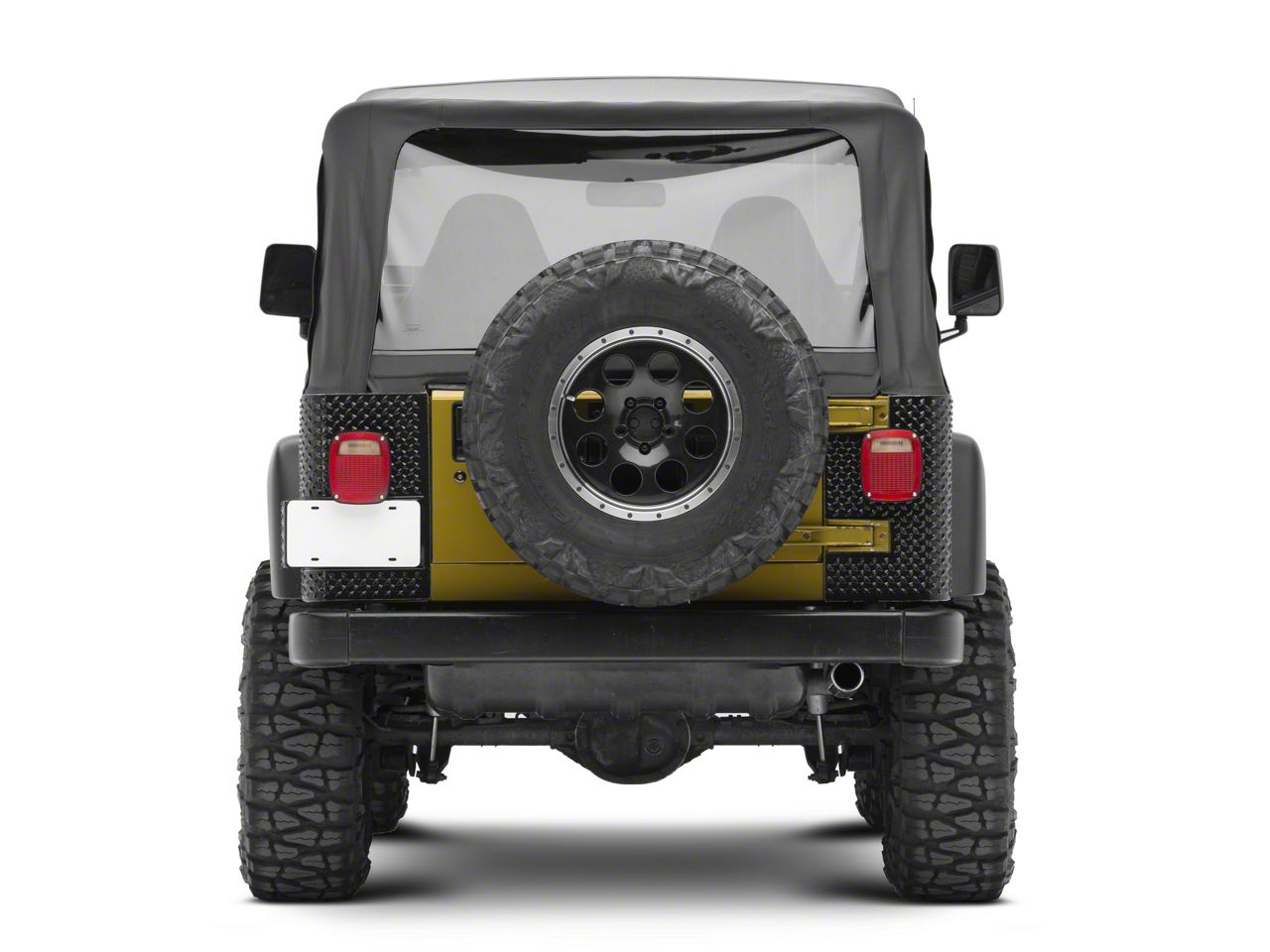 RedRock Jeep Wrangler Rear Quarter Panel Body Armor Kit