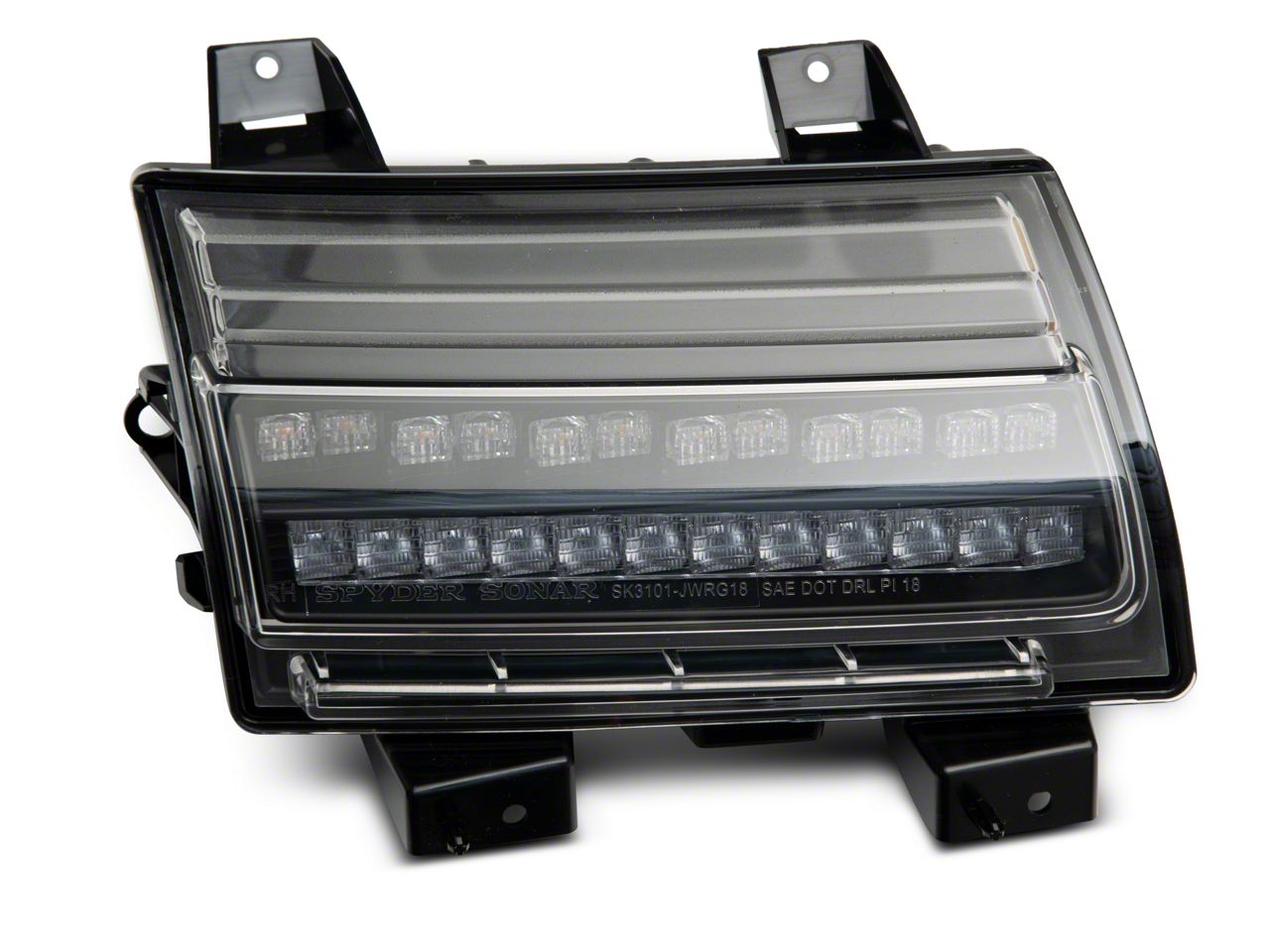 Jeep Wrangler Full LED Side Marker Lights with Sequential