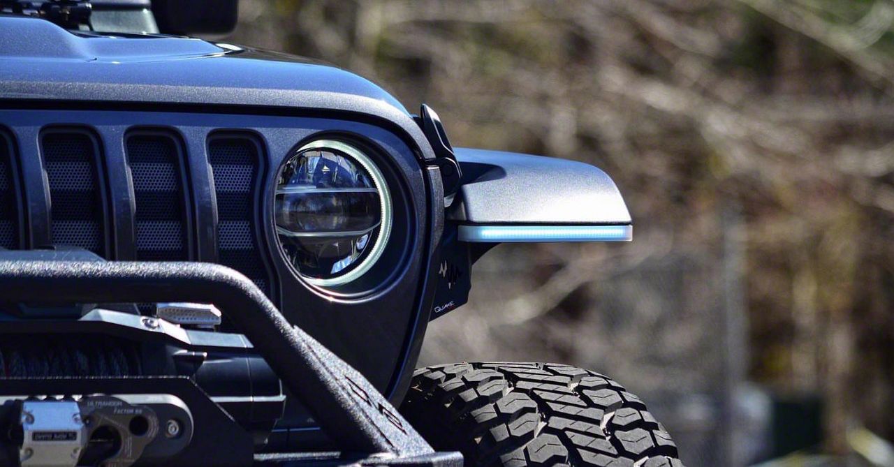 Quake LED Tempest Chop Kit Slim DRL with Sequential Switchback