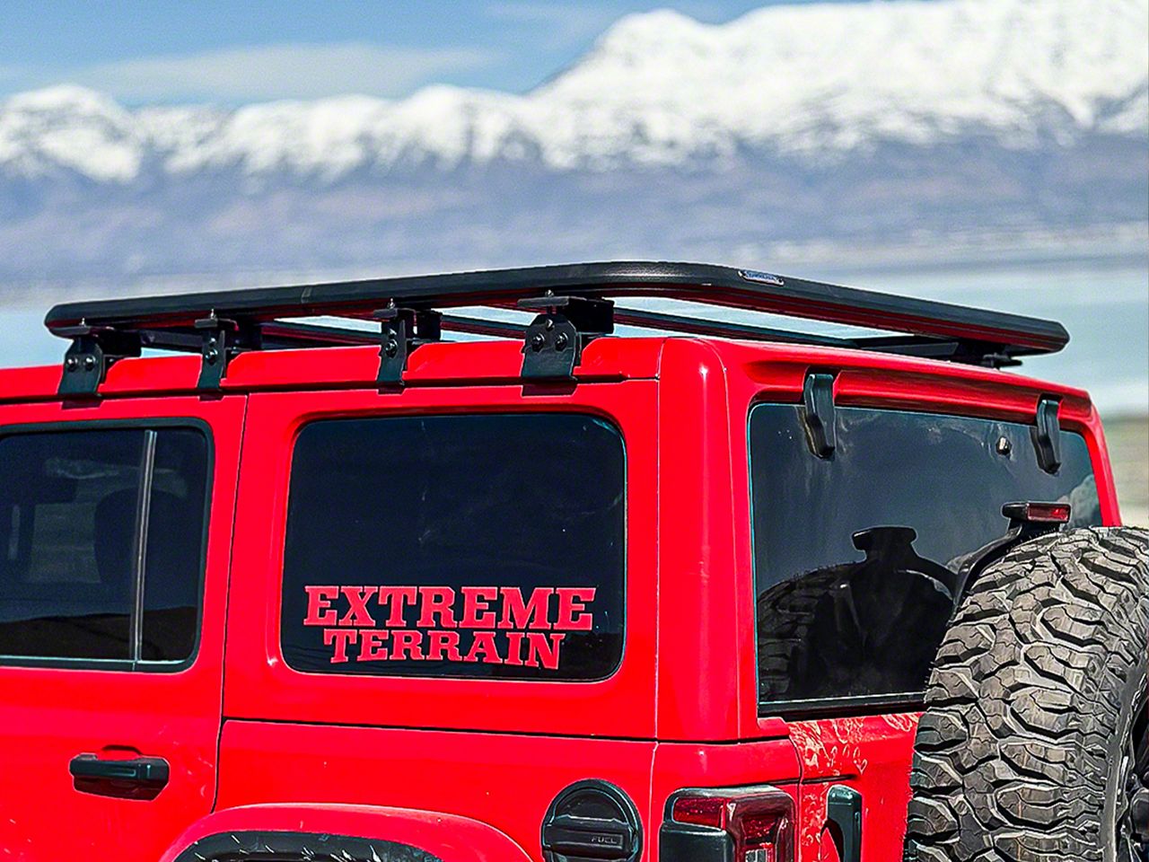 RALEIGH BAREGUNDIE ループタイTOP Barricade Jeep Wrangler HDX Hard Top Roof Rack J142019 (18-26 Jeep