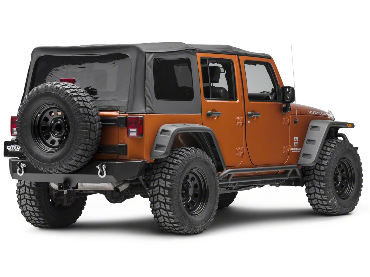 Smittybilt Jeep Wrangler SRC Rock Crawler Rocker Guards