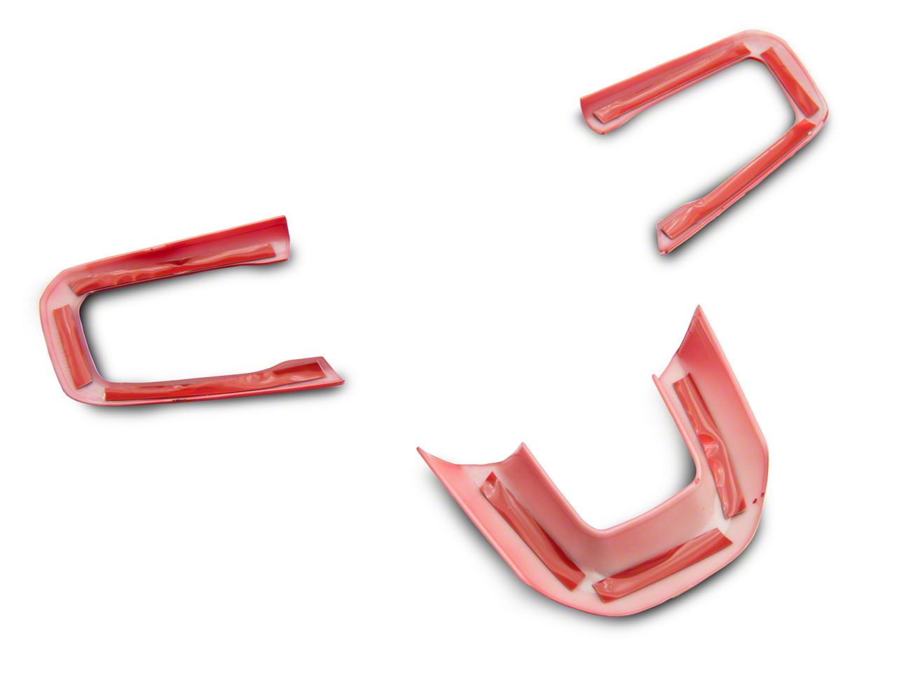 RedRock Jeep Wrangler Steering Wheel Trim; Red J142907 (18-26 Jeep