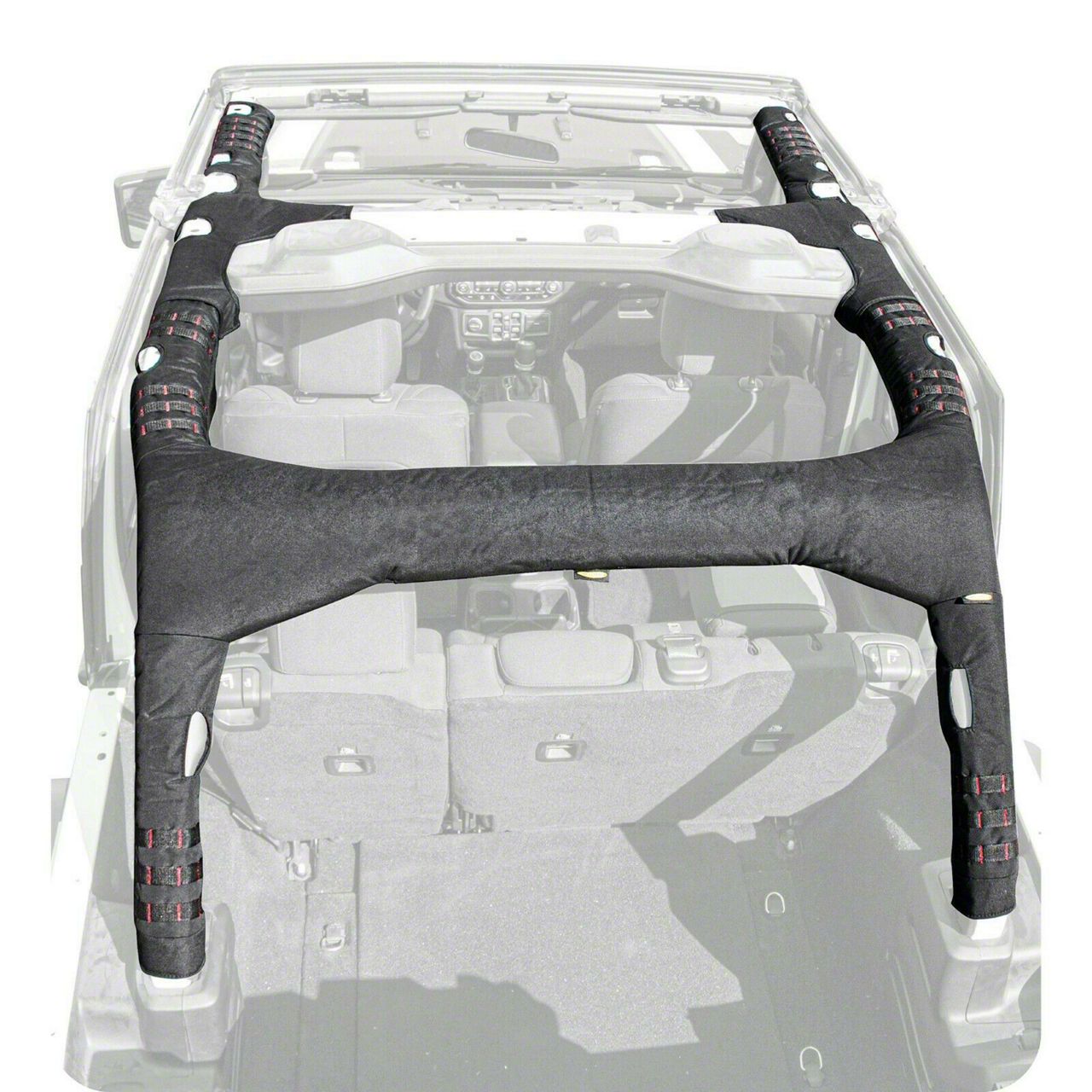 ［値下げ］SmittyBilt ロールバーカバー　JLラングラー Smittybilt Jeep Wrangler MOLLE Sport Bar Cover Kit 5667201 (18-26