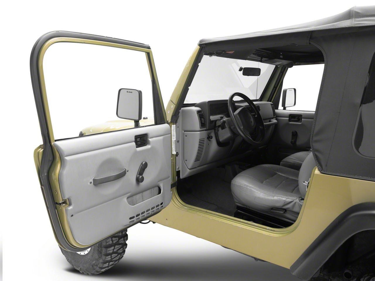 Omix 5017011AB Guarnizione Meteo Per Porta Sinistra Jeep Wrangler TJ (1997-2006) E LJ Unlimited