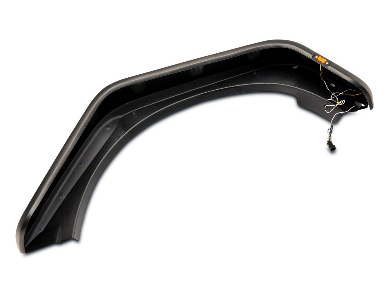 CHEDA Pocket Rivet Style Fender Flares For 2007-2018 Wrangler JK – With LED Side Marker Lights