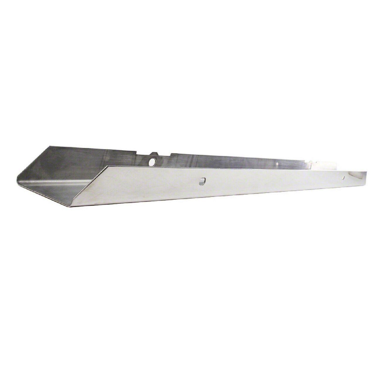 Jeep Wrangler 54-Inch Front Bumper; Polished (87-95 Jeep