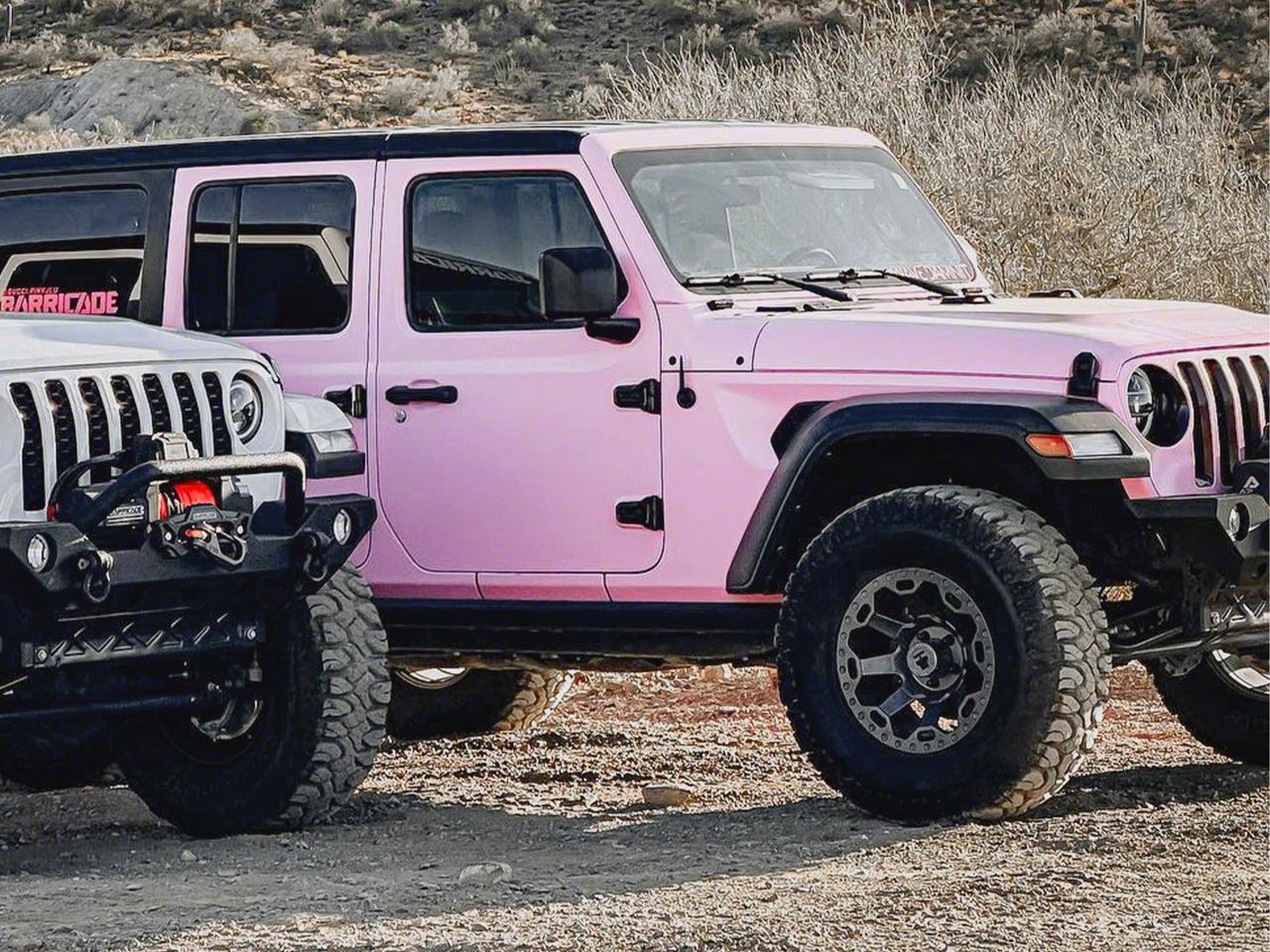 Mammoth Jeep Wrangler Synister Charcoal Wheel; 17x9; -6mm Offset