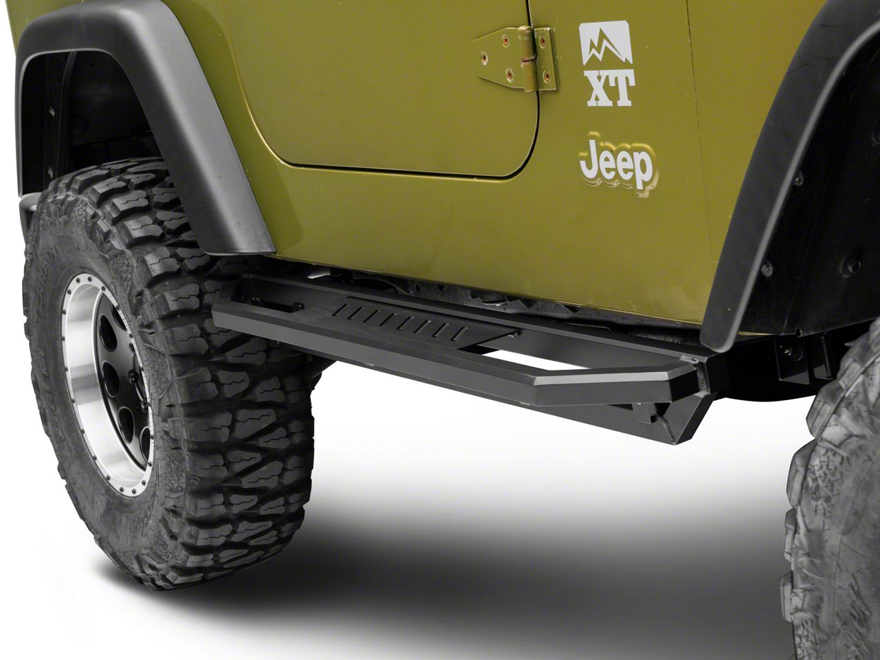 Kit Di 2 Cinghie Portiera Per Jeep Wrangler TJ JK JL 2000-2018 - Rinforzate, Regolabili In Nylon Nero - Aggiornamento Heavy Duty Per Sostituzione Cinghie Originali Usurate - 2