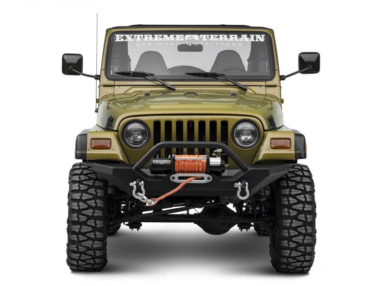 RIGID INDUSTRIES ジープラングラー　CJ YJ TJ JK JL Rugged Ridge Jeep Wrangler Black CJ Style Mirror Kit 11001.08 (97
