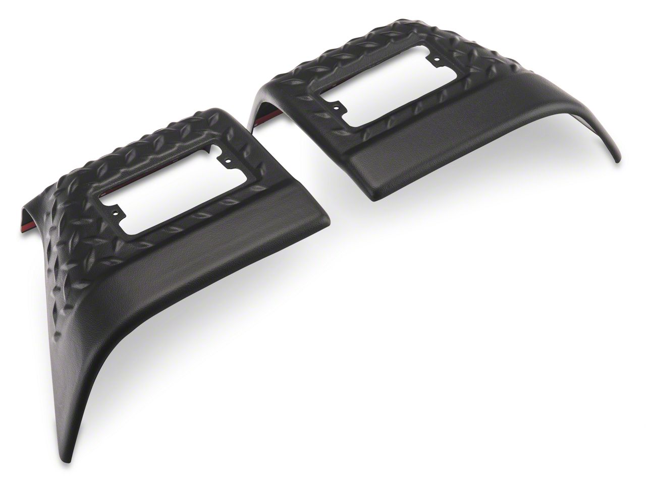 Produktbild von Fender Bug Chip Guards Front Body Armor For Jeep TJ Wrangler