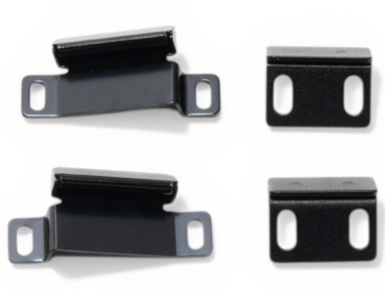 Bestop Jeep Wrangler HighRock 4x4 Element Doors; Matte Black 51823