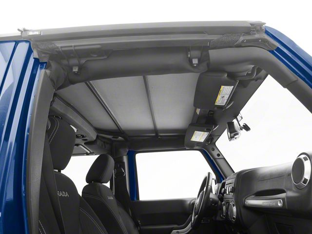 Bestop Jeep Wrangler Sunrider for Factory Hard Tops; Black Bestop Jeep Wrangler Sunrider for Factory Hard Tops; Black